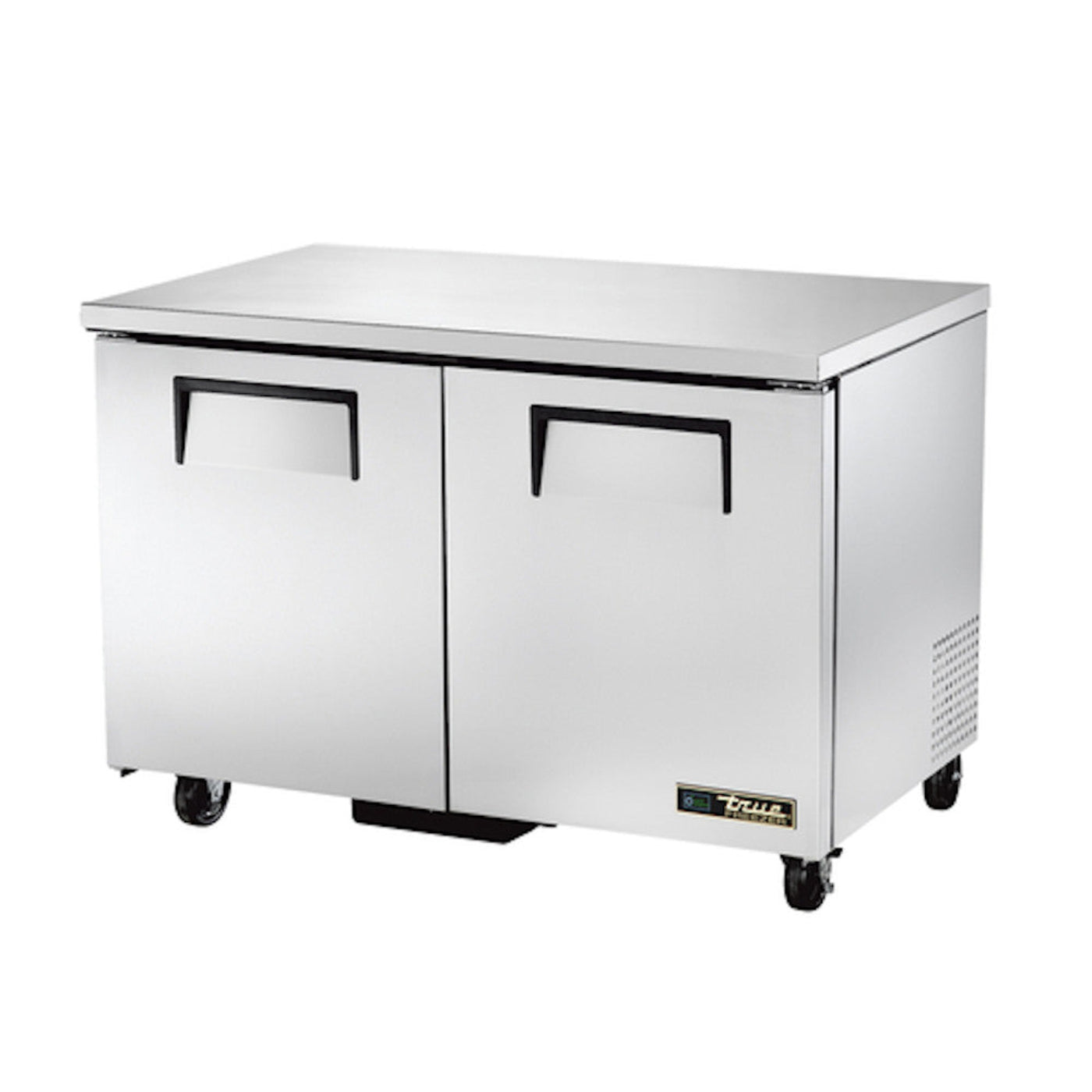 True TUC-48F-HC Two Section Solid Door Undercounter Freezer - TUC-48F-HC-Stock
