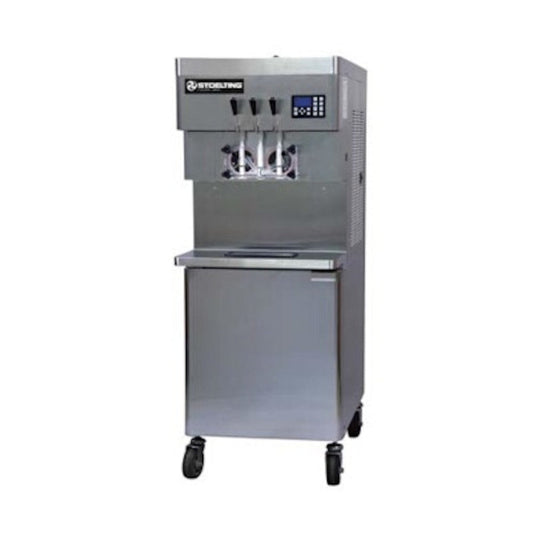 Sharp U431-309I2 Air Cooled Soft-Serve Freezer with Two 32-Quart Hoppers - SEU431309I2