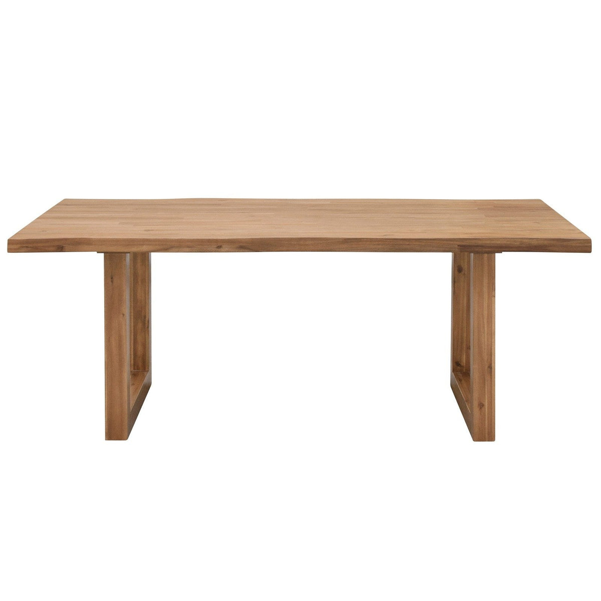 New Pacific Direct Windsor 79" Live-Edge Dining Table -  8000040