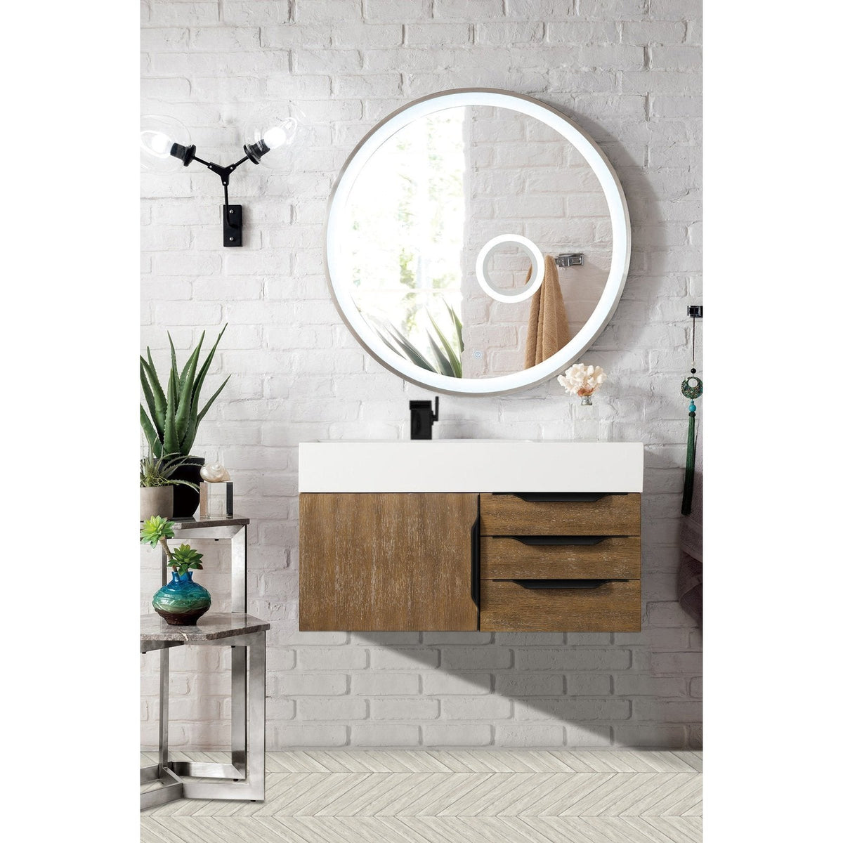 James Martin Vanities Mercer Island 36" Single Vanity - 389-V36-AGR-G-DGG
