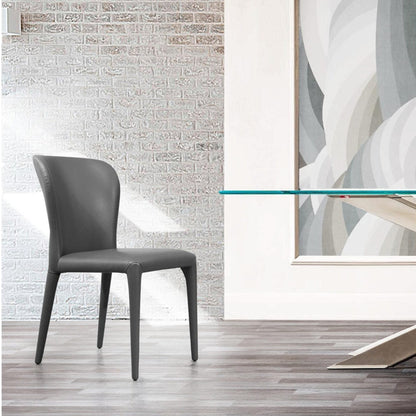 Whiteline Mods - Hazel Dining Chair DC1455 - DC1455-GRY