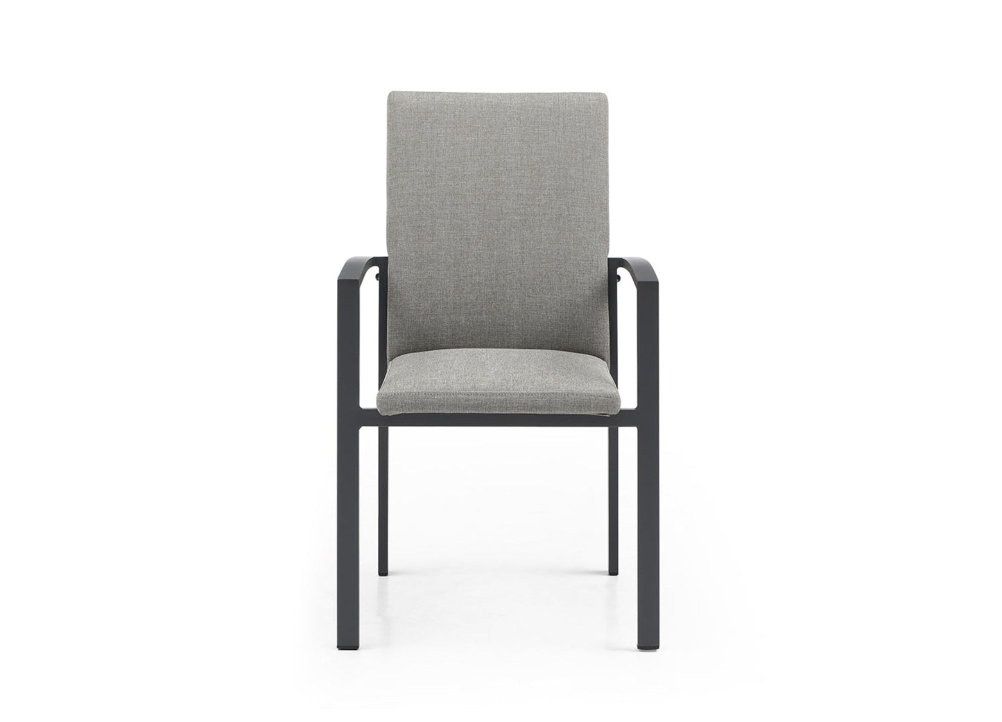 Whiteline Modern Living Doris Outdoor Dining Armchair DAC1836-GRY