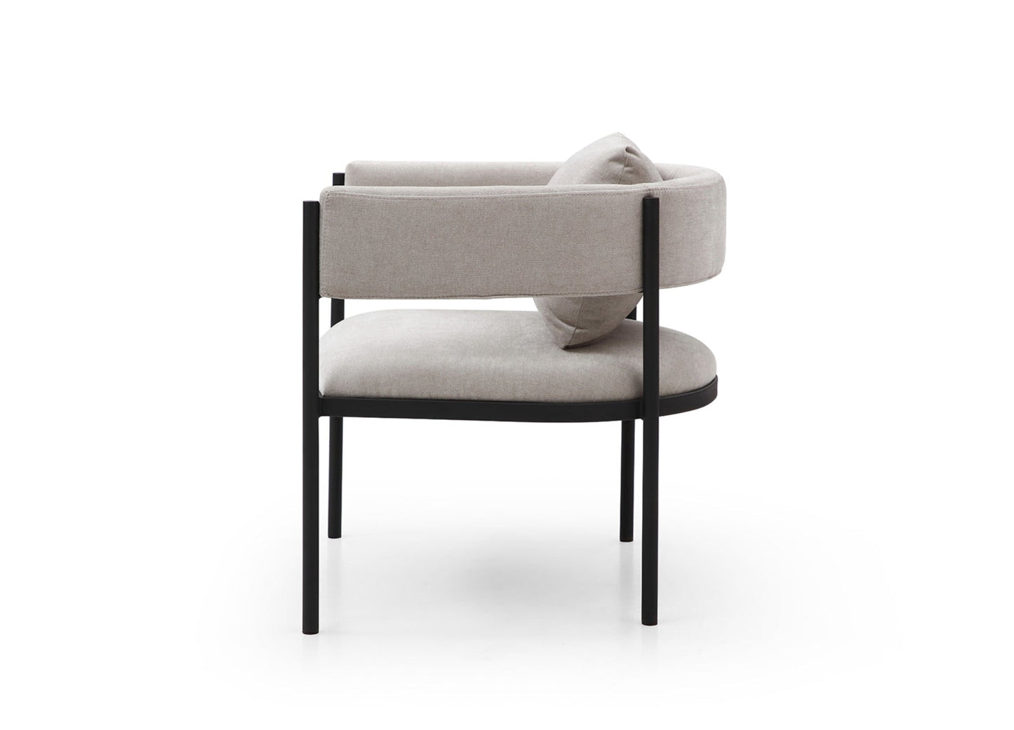 Whiteline Modern Living Envie Accent Chair - CH1821F-LGRY