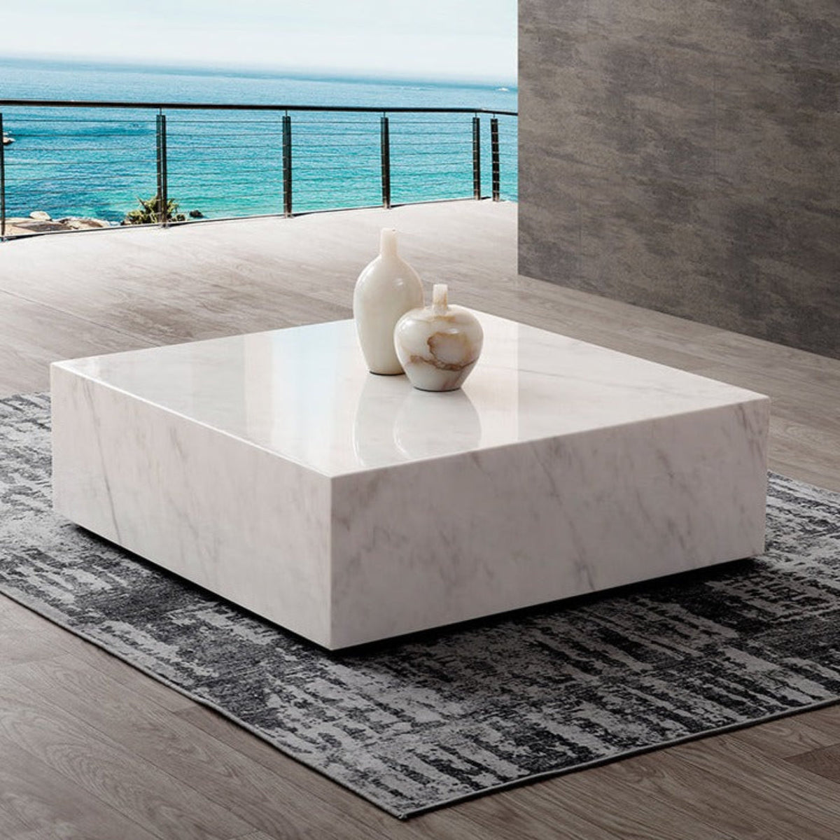 Whiteline Mods - Cube Coffee Table CT1667 - CT1667-BLK