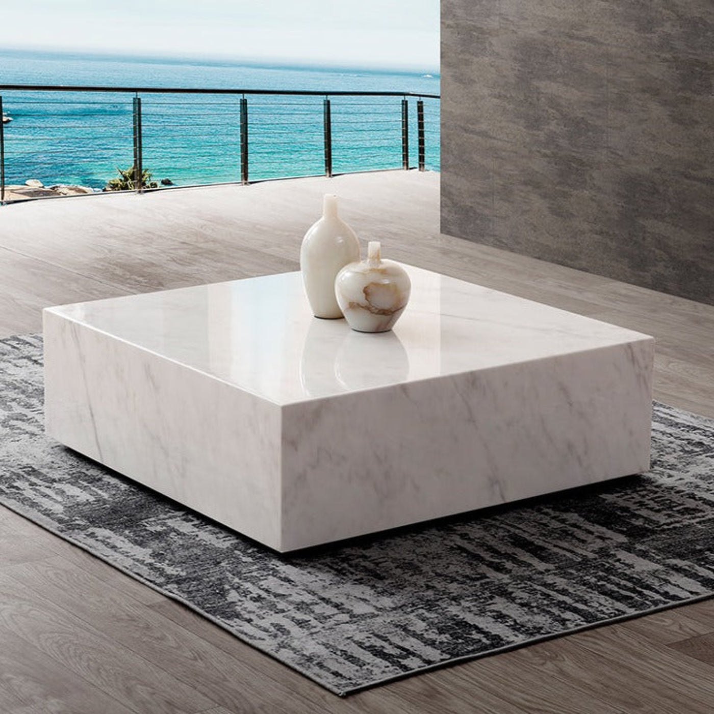 Whiteline Mods - Cube Coffee Table CT1667 - CT1667-BLK