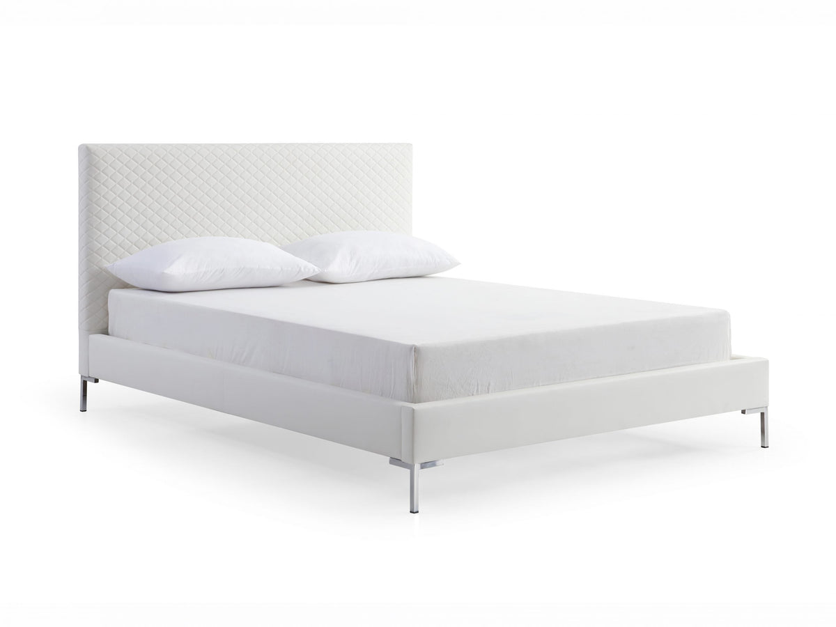 Whiteline Mods -  Liz Queen Bed BQ1689P - BQ1689P-DGRY