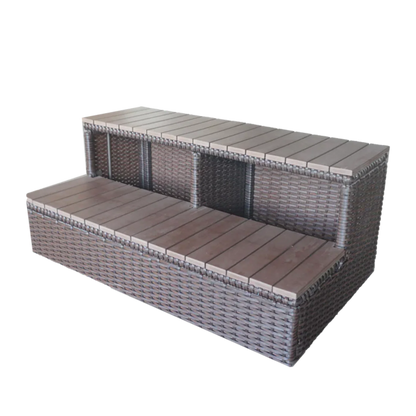 Canadian Spa Wicker Spa Step - 96in Spas - KF-10079