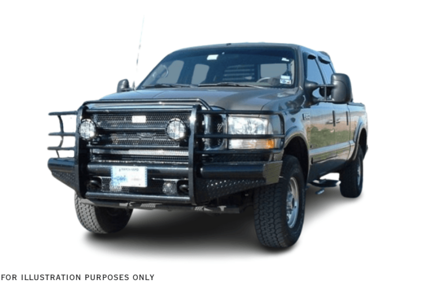 2004 Ford F250 Superduty Workhorse Kit -  Ranch Hand Front + Rear Bumper- workhorse-kit-1