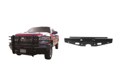 2014 Chevy Silverado 2500HD Workhorse Kit - Ranch Hand Front + Rear Bumper - workhorse-kit-14