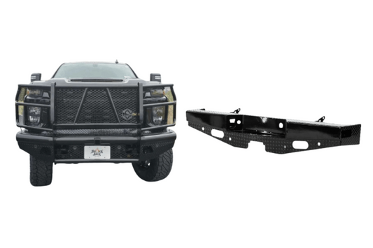 2019 Chevy Silverado 2500HD Workhorse Kit - Ranch Hand Front + Rear Bumper - workhorse-kit-15