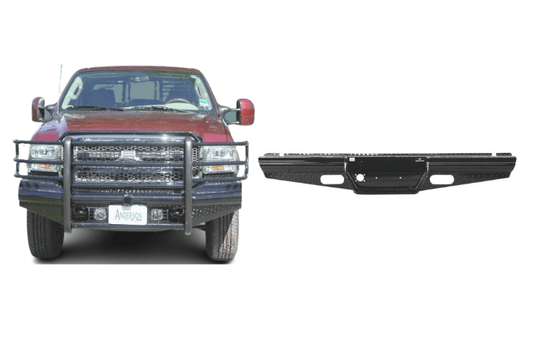 2007 Ford F250 Superduty Workhorse Kit -  Ranch Hand Front + Rear Bumper