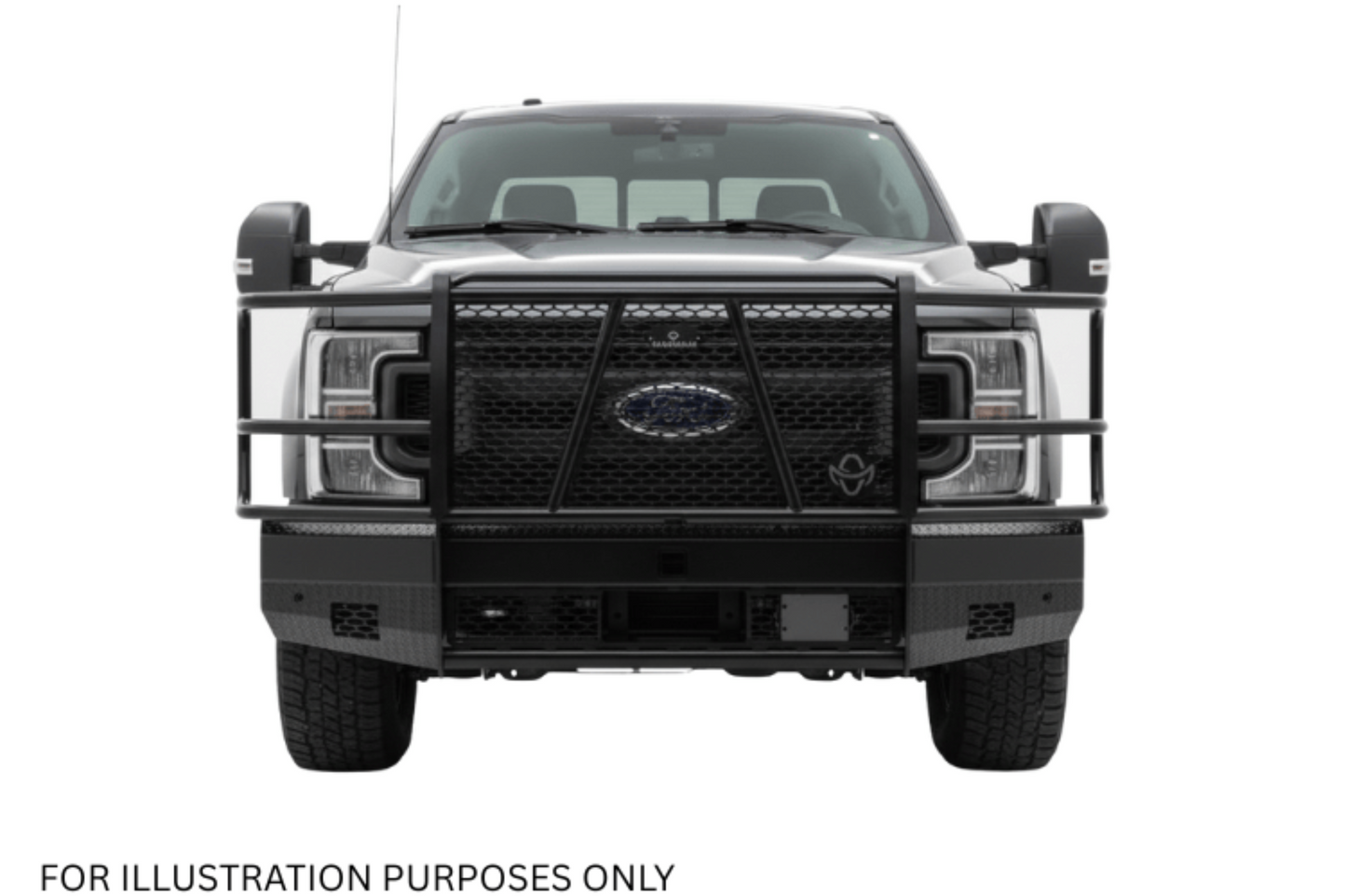 2023 Ford F250 Superduty Workhorse Kit -  Ranch Hand Front + Rear Bumper - workhorse-kit-5