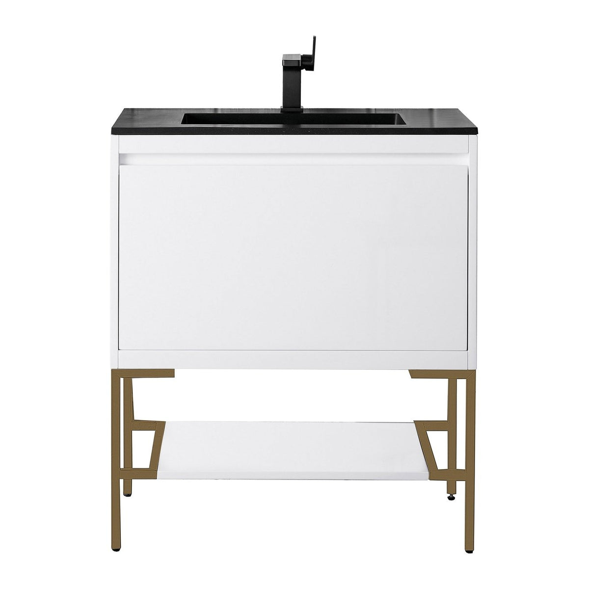 James Martin Vanities Milan 31.5" Single Vanity Cabinet - 801V31.5GWRGDCHB