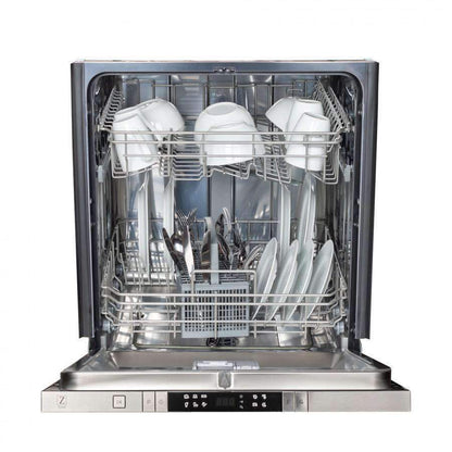 ZLINE 24-Inch Dishwasher in Hand-Hammered Copper Finish with Stainless Steel Tub and Modern Style Handle (DW-HH-24)
