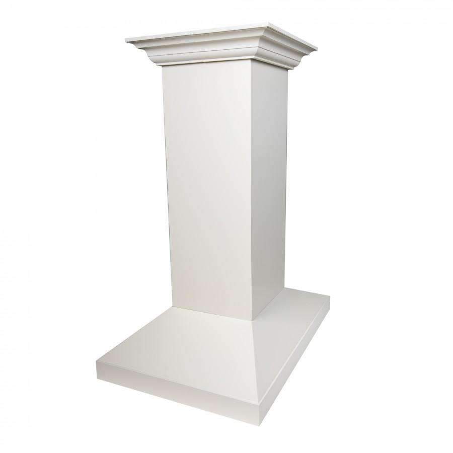 ZLINE 30-Inch Designer Series Wooden Island Range Hood with Crown Molding (KBiTT-30)