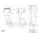 36" Beverly Fire Pit Specs Sheet