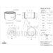 42" Beverly Fire Pit Specs Sheet