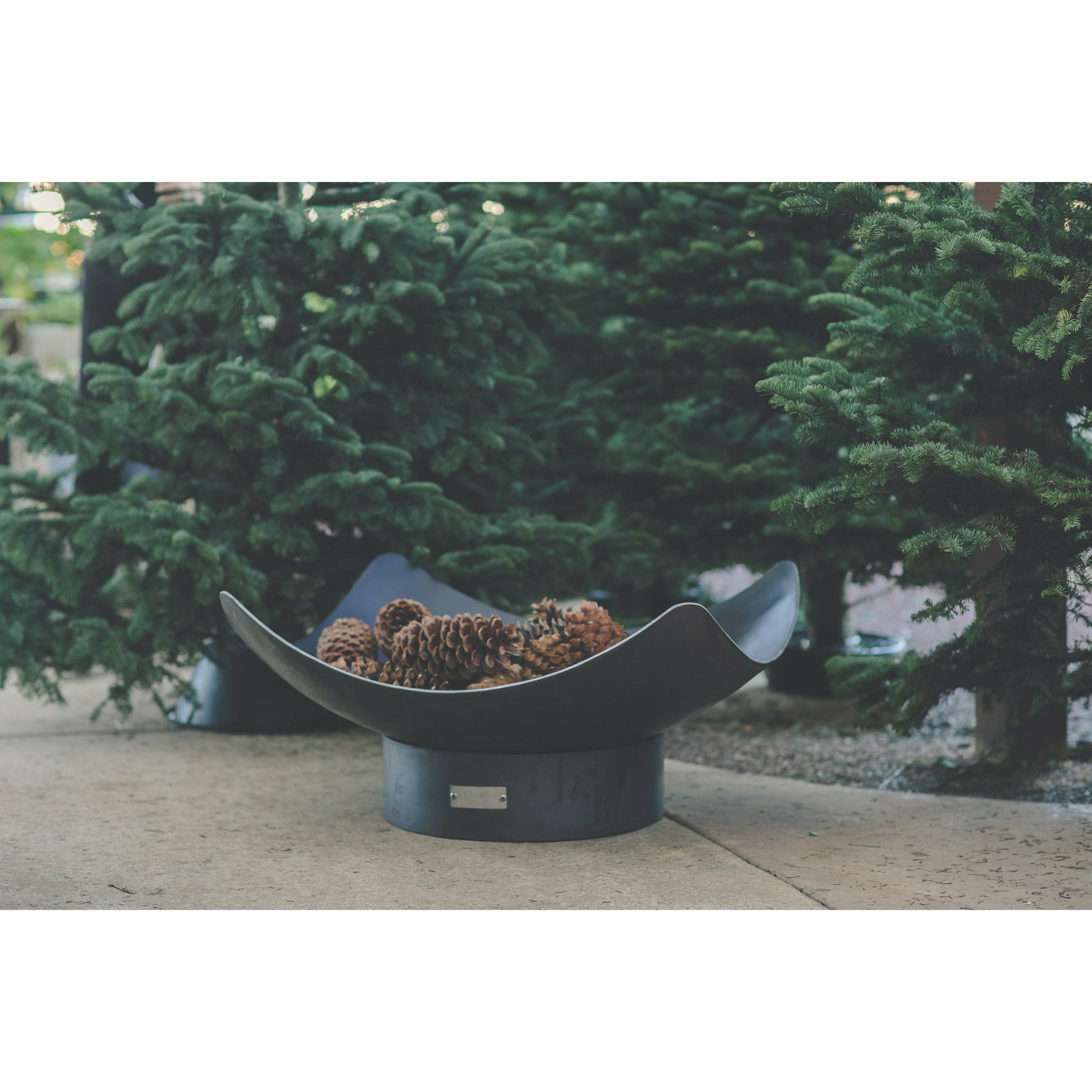 Seasons Fire Pits Quadrilateral Steel Fire Pit