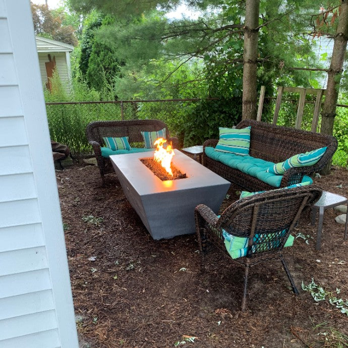 Angelus GFRC Fire Pit LifeStyle Outdoor