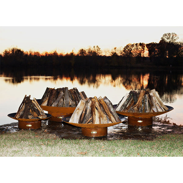 Asia Fire Pit Series With Woods