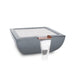 Avalon Concrete Water Bowl Gray