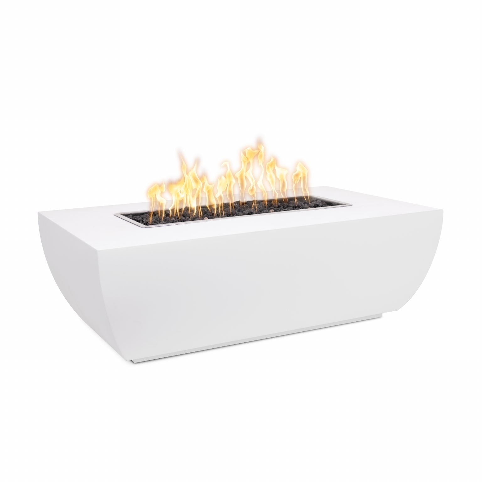 Avalon Powder Coated 15" Tall Fire Pit White