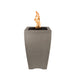 Baston Concrete Fire Pillar Ash