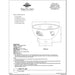 Beachcomber Fire Pit - Specifications