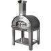 Bull Gas Fired Outdoor Pizza Oven with Cart - Side View