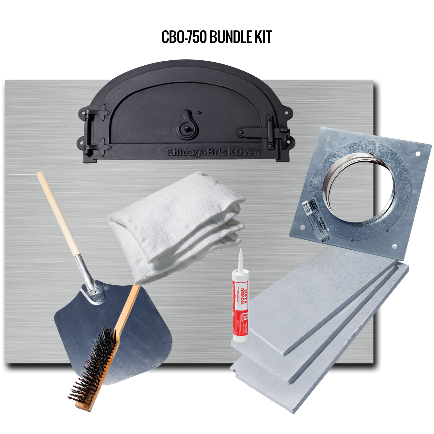 CBO 750 Hybrid Natural Gas Countertop (Residential) No SKIRT Bundle Kit