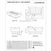 90" Cabo Linear Concrete Fire Pit Specs Sheet