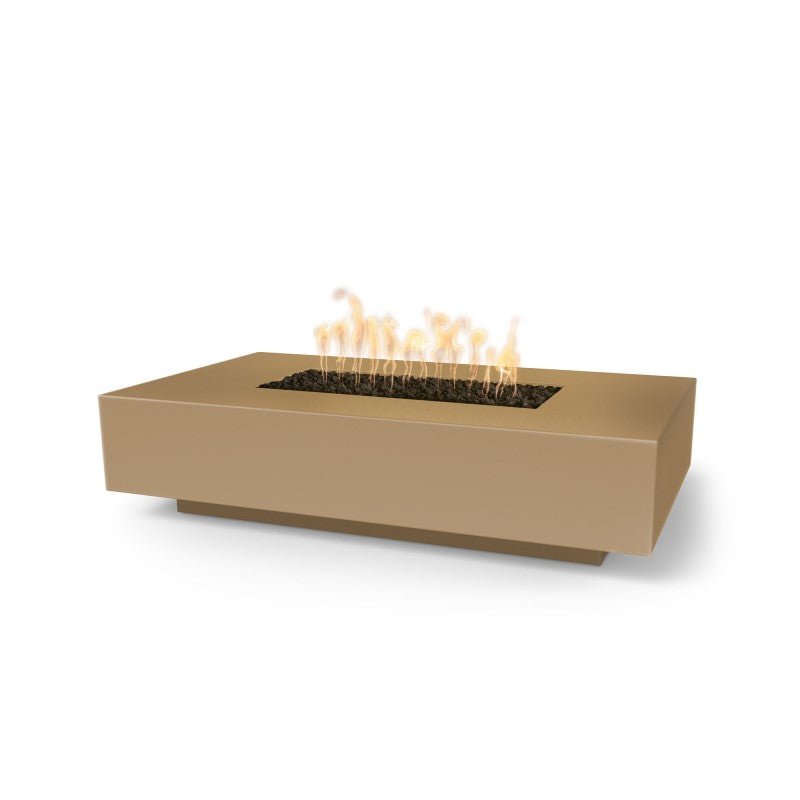 66" Cabo Linear Concrete Fire Pit Brown