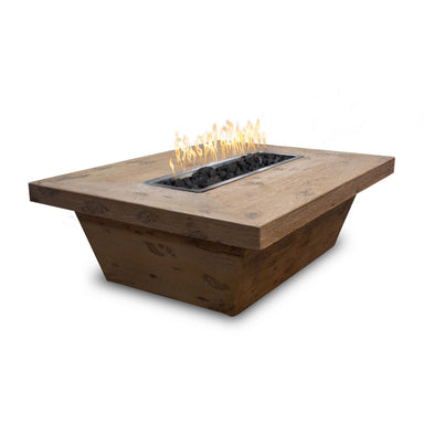 Carson Wood Grain Fire Pit Oak