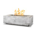 Catalina Wood Grain Fire Pit Ivory