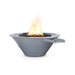 Cazo Powder Coated Fire & Water Bowl Gray