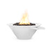 Cazo Powder Coated Fire & Water Bowl White