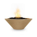48" Cazo Concrete Fire Bowl Brown