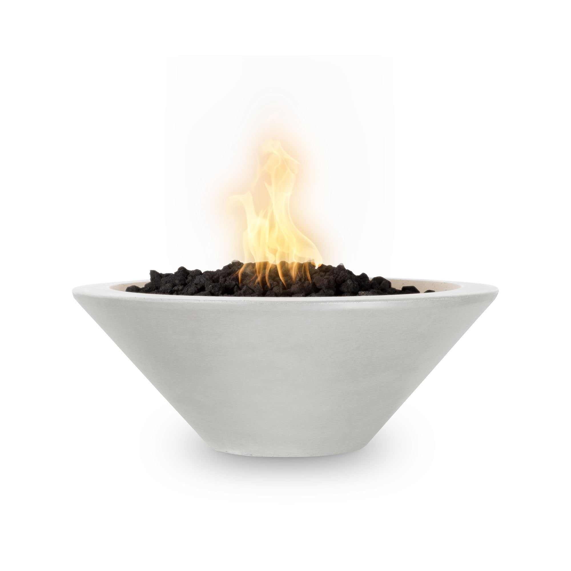 48" Cazo Concrete Fire Bowl Limestone