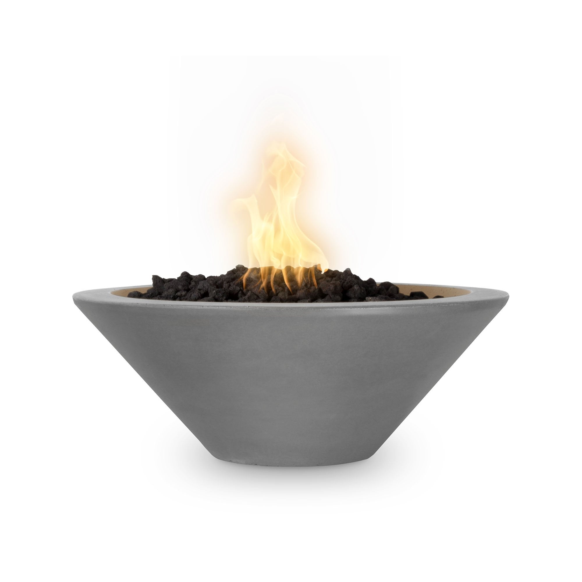 31" Cazo Concrete Fire Bowl Natural Gray