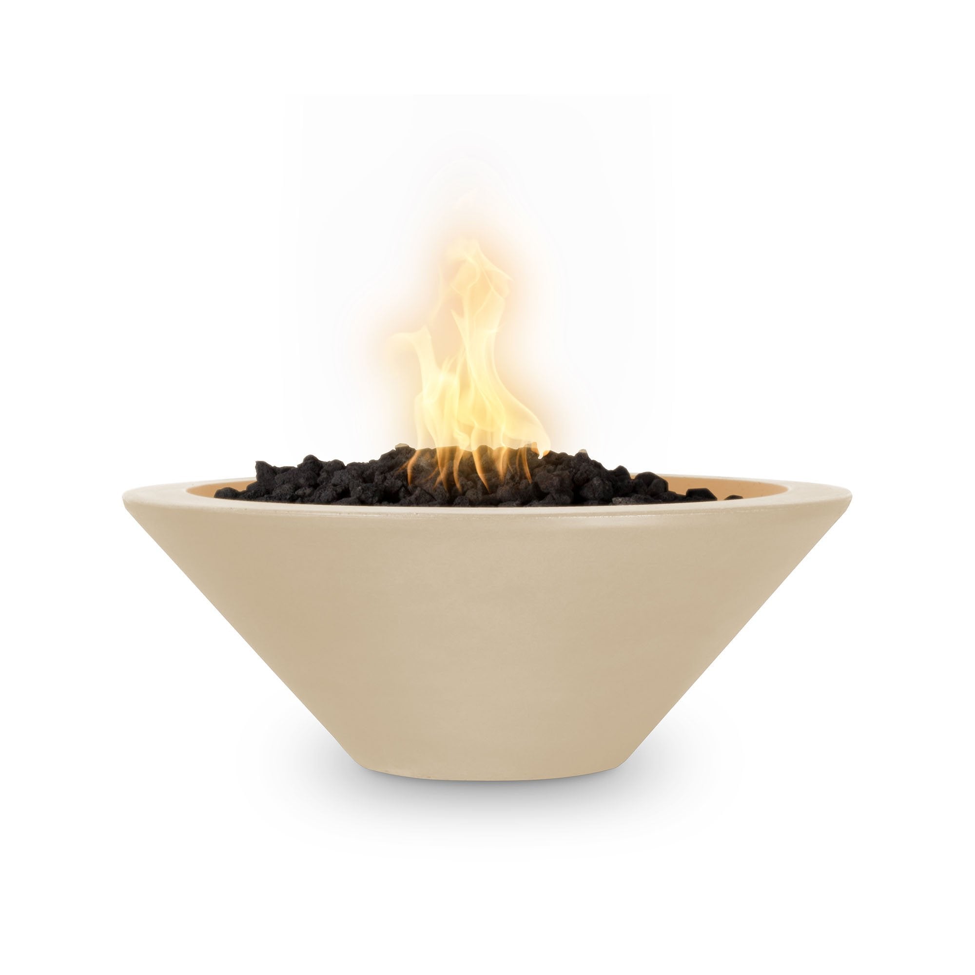 48" Cazo Concrete Fire Bowl Vanilla