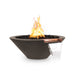 Cazo Concrete Fire & Water Bowl Chocolate
