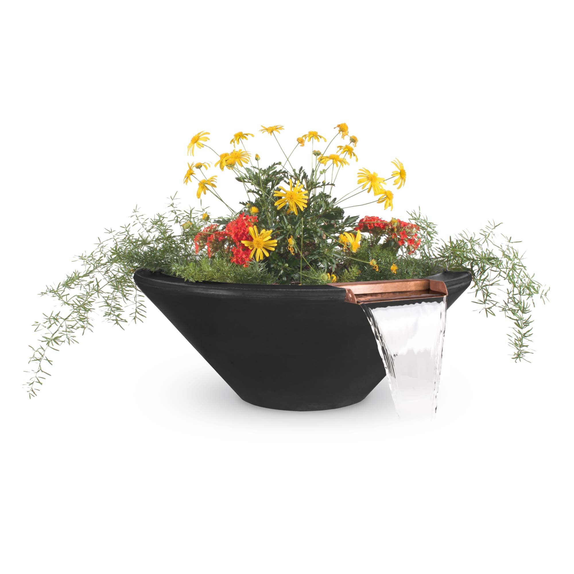 The Outdoor Plus Cazo Planter & Water Bowl-GFRC