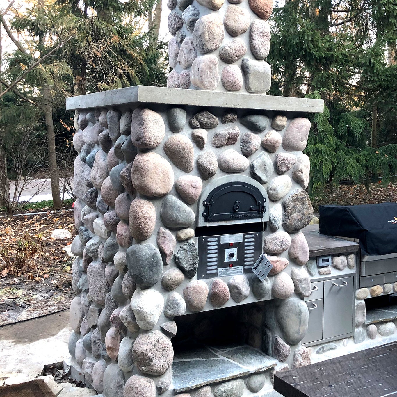 Chicago Brick Oven 750 Hybrid DIY Kit Sample Build