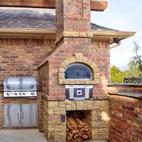 Chicago Brick Oven 750 Hybrid DIY Kit Sample Build 2