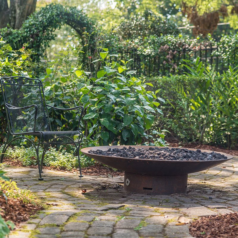 Seasons Fire Pits Concave Steel Fire Pit