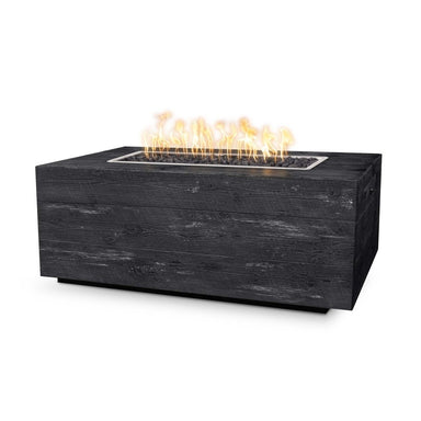 Coronado Wood Grain Fire Pit Ebony