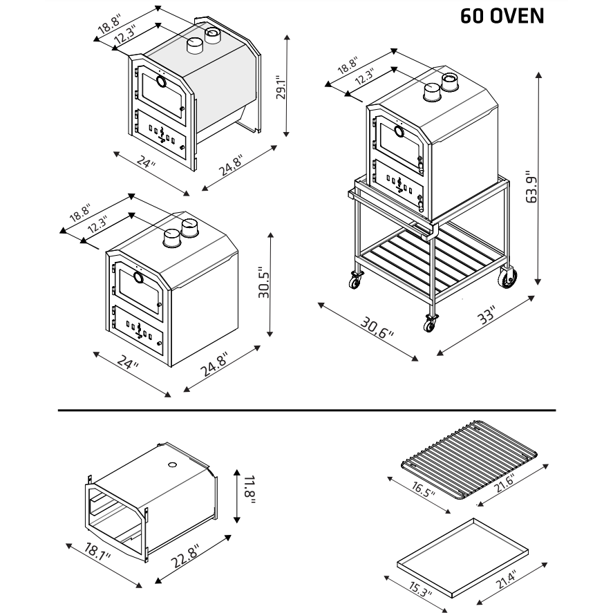60 Nuke Counter Top Oven Diagram