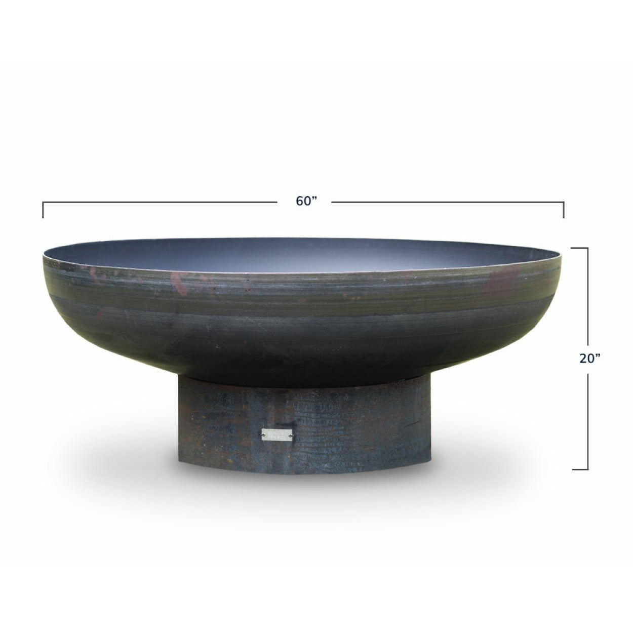 Seasons Fire Pits Elliptical Steel Fire Pit My Backyard Zone