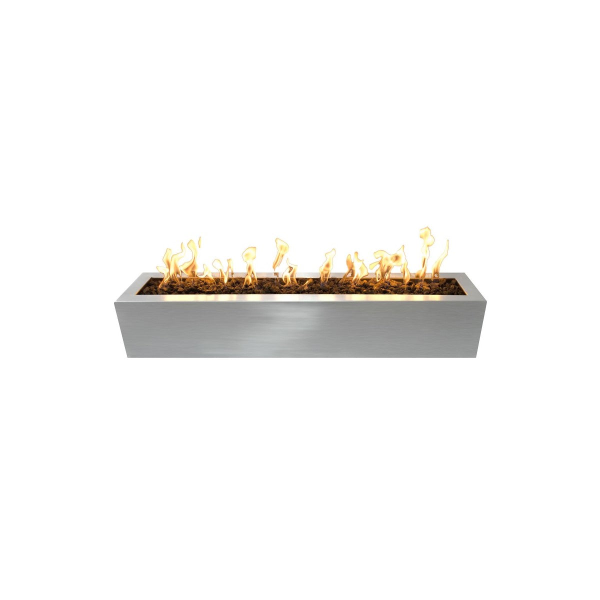 60" Eaves Fire Pit Stainless Steel