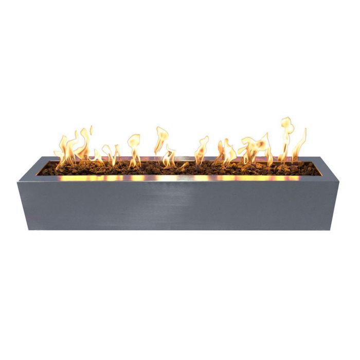 48" Eaves Powder Coated Fire Pit Gray